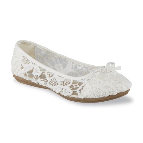 white ballet flats kmart.